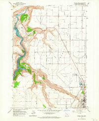 1963 Map of Madras West, Jefferson County, OR — High-Res | Pastmaps